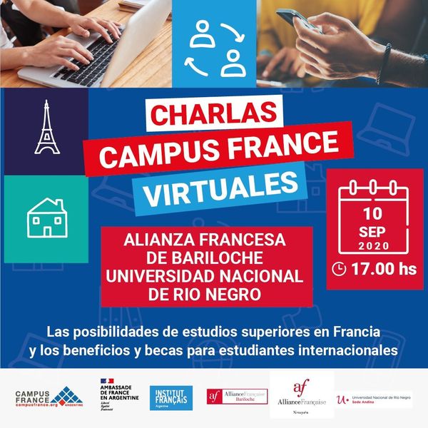 Charla virtual sobre estudios superiores en Francia