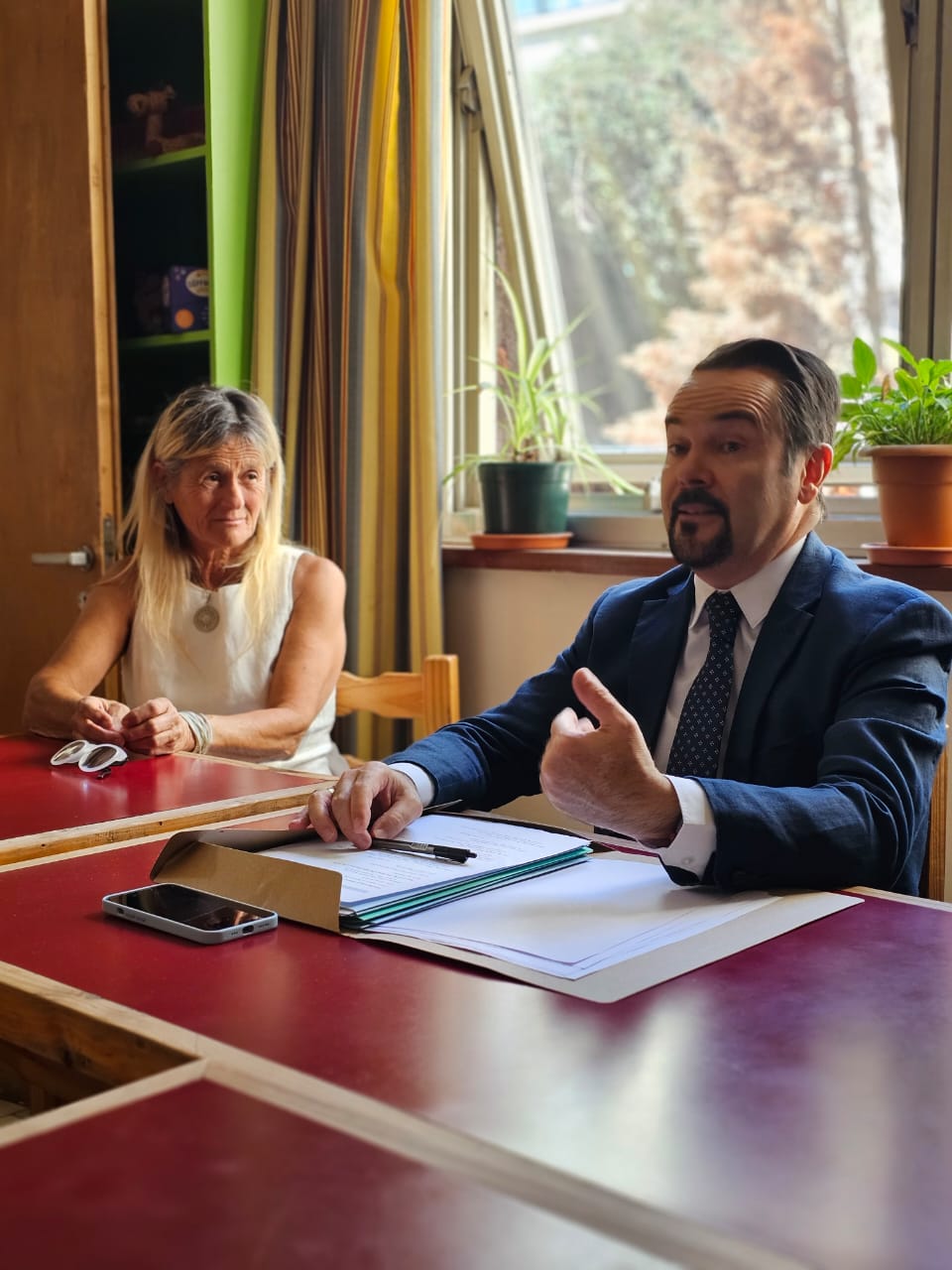 El Embajador de Francia visitó la Alianza Francesa de Bariloche