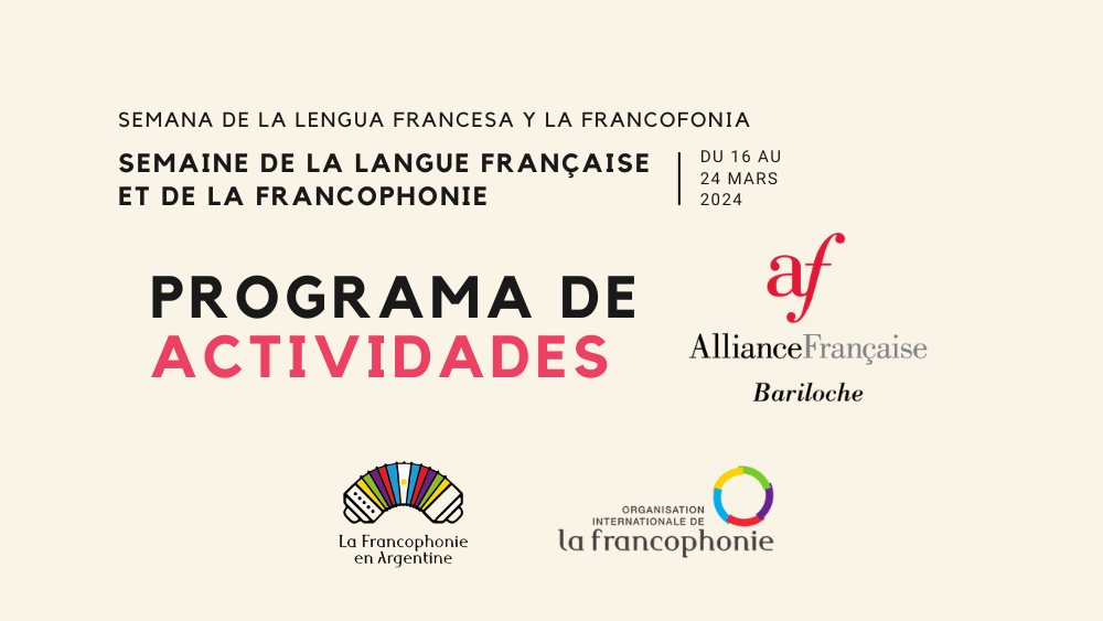 Semana de la Lengua Francesa y la Francofonía 2024
