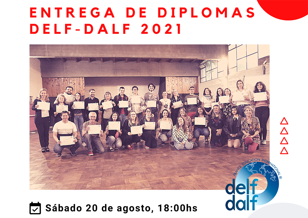 Entrega de diplomas DELF-DALF 2021