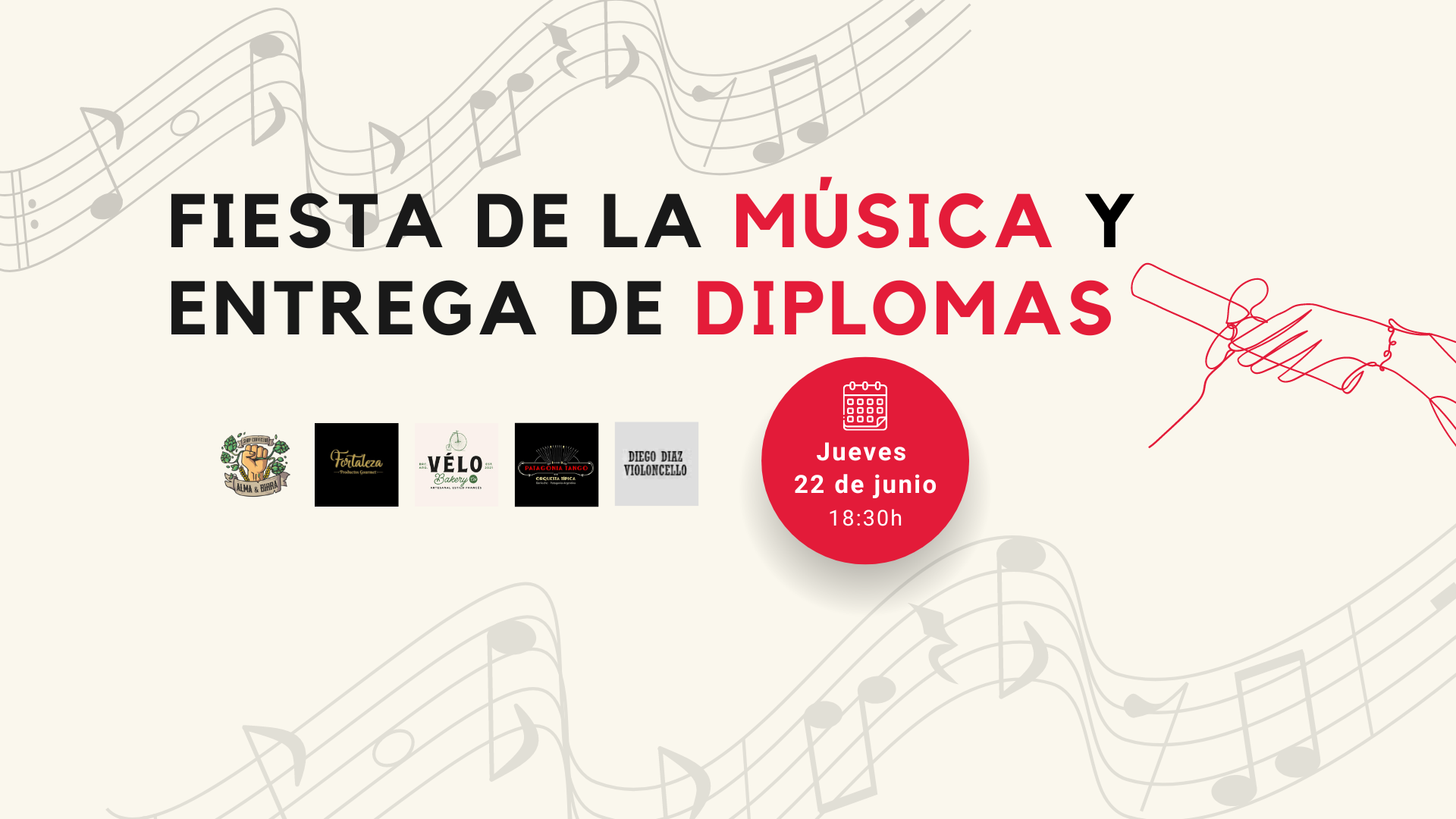 Fiesta de la Música & Entrega de diplomas