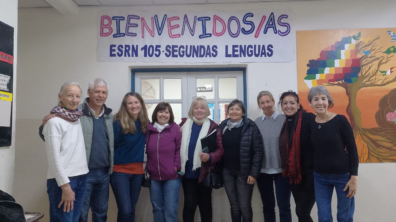 Alumnos de la ESRN N°105 recibieron al Coro de la Alianza