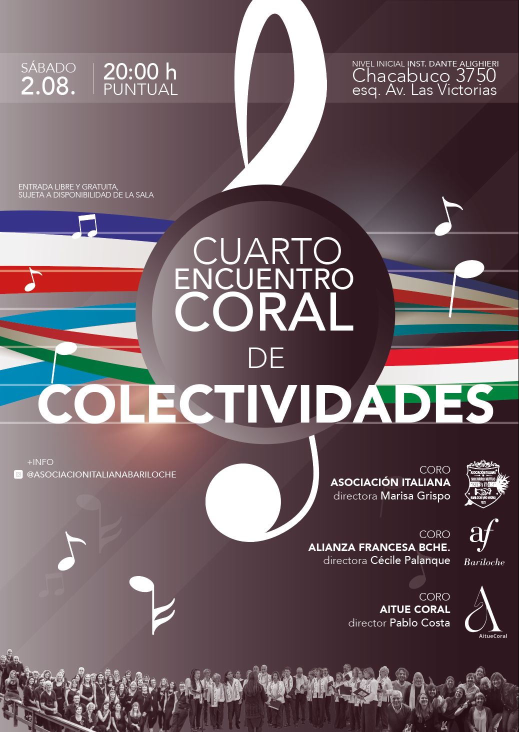 ¡Encuentro coral de colectividades!