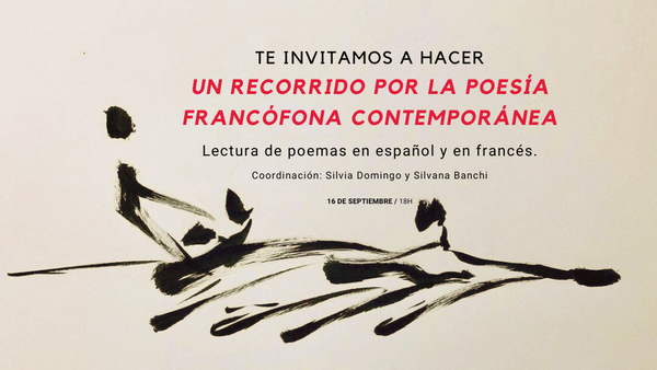 Un recorrido por la poesía francófona contemporánea